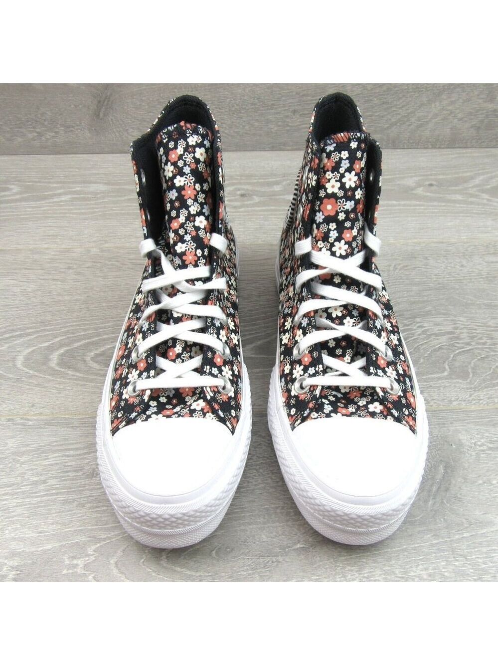 Converse CTAS Lift Platform Petite Floral Petals Womens Size 7.5 NEW - Picture 6 of 15